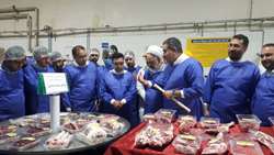 بازدید بازرس کل استان خراسان رضوی از مؤسسه صنعتی گوشت مشهد
