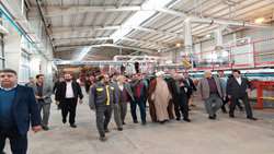 بازدید بازرس کل استان خراسان رضوی از دستگاه‌های اجرایی و واحدهای تولیدی و صنعتی شهرستان تربت‌جام
