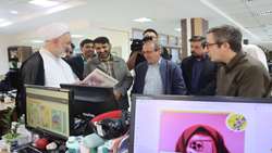 بازدید بازرس کل استان خراسان رضوی از موسسه فرهنگی و روزنامه شهرآرا