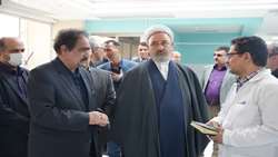 بازدید نوروزی بازرس کل استان خراسان رضوی از مراکز درمانی مشهد مقدس